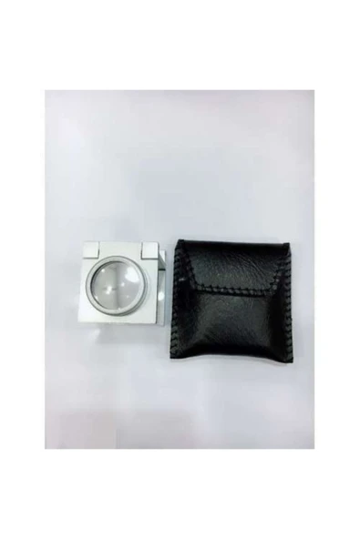 Nikula Büyüteç Lup Dokumacı Büyüteci Full Çelik Katlanabilir 20 Mm - 6