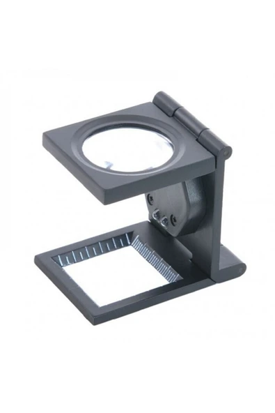 Bosile Lup Mercek Metal Katlanır Ölçekli Kılıflı Büyüteç ürün görseli