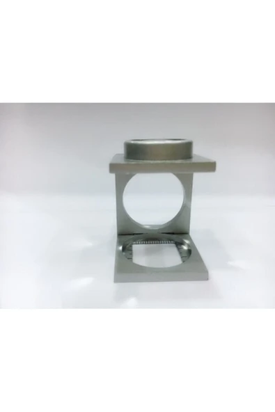 Bosile Büyüteç Lup Dokumacı Büyüteci Full Çelik Katlanabilir 20 Mm