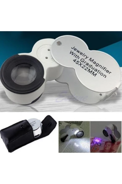 Nikula Mini Işıklı Lup Mercek