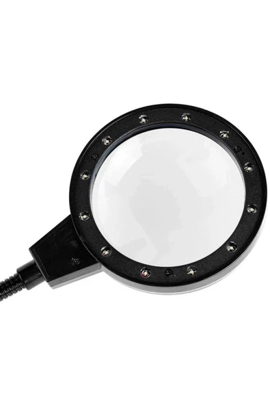 Bosile Led Işıklı Büyüyeç Ve Masa Lambası 6010 - Resim 4