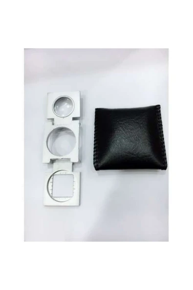 Nikula Büyüteç Lup Dokumacı Büyüteci Full Çelik Katlanabilir 20 Mm - 7