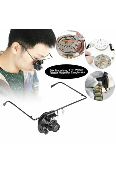 Nikula Gözlük Büyüteç Lup Büyüteç Saatçi Büyüteci