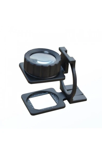 Nikula Tekstilciler Için Kumaş Kontrolü Büyüteç Metal 15x - 5