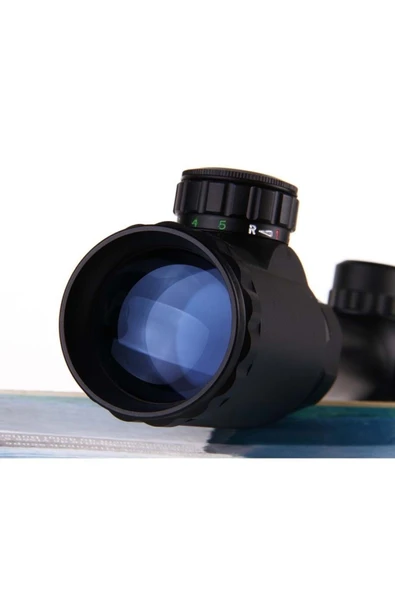 SPIKE 3-9x32eg Zoomlu Işıklı Keskin Nişancı Dürbünü - 4