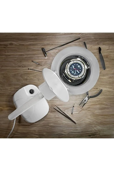 Bosile 3,5x Floresan Işıklı Masa Büyüteç Lambası - Resim 5