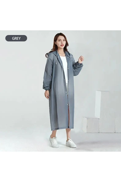 Bosile Unisex Kumaş Su Rüzgar Geçirmez Yağmurluk S bedenden XXL bedene kadar uygundur - 2