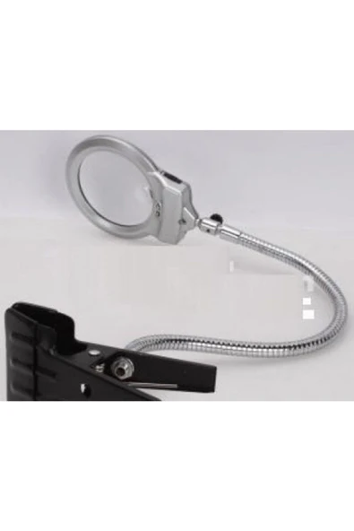 Nikula Ayarlanabilir Başlıklı Led Işıklı Büyüteç 90mm-mg15120a - 2