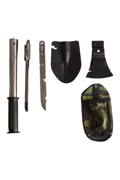 CTN Paltava Kamp Dağcı Balta Kürek Bıçak Testere Seti ürün görseli