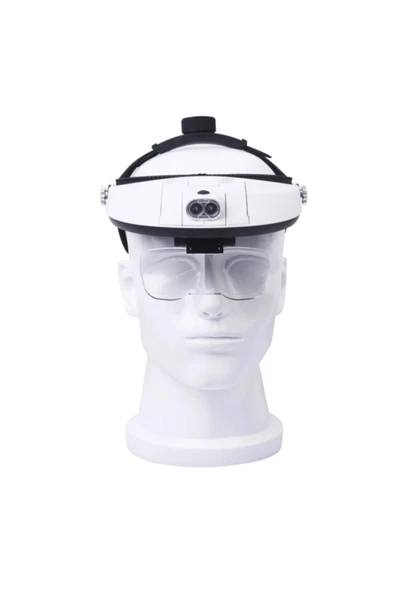 Esmay Mg-81001h Işıklı Kafa Büyüteci Tamirci Büyüteci (5 Lensli) - 5