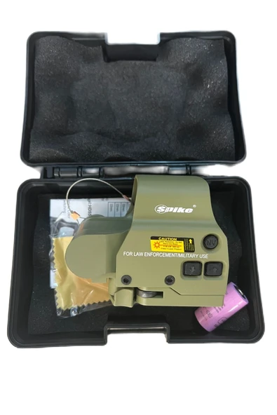 SPIKE 558 Holografik Red Dot Nişangah – Çift Renkli Retikül ve Hassas Ayar Özellikli ürün görseli