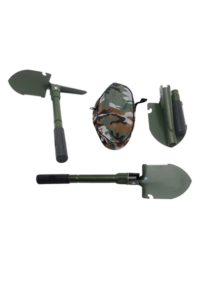 Bosile Deprem Seti Katlanabilen Portatif Kazma-kürek Ve Pusula Seti Deprem