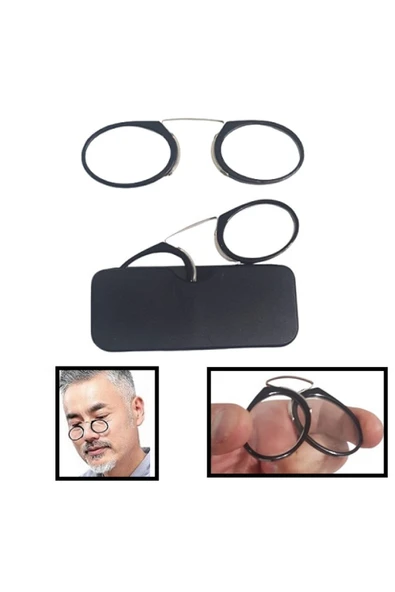 Keops Burun Üstü Mini Sapsız Büyüteçli Gözlük