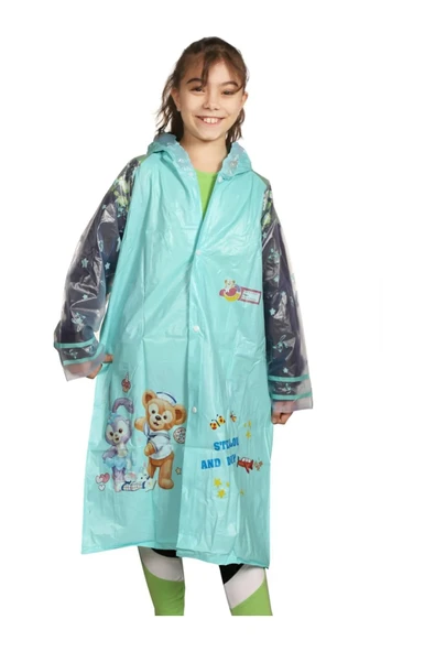 ESU ACCESSORY Karakter Cocuk Yağmurluk 10-13 Yaş Xll Beden - 5