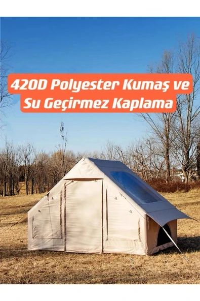Nurcamp GALAKSİ SERİSİ 6 Metrekare Otomatik Şişme Çadır 300*200*210CM - Resim 5