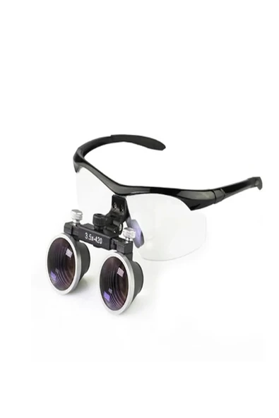 Bosile Diş Cerrahi Orjinal Gözlük Lens Büyüteç 3.5x 420mm Binoküler ürün görseli