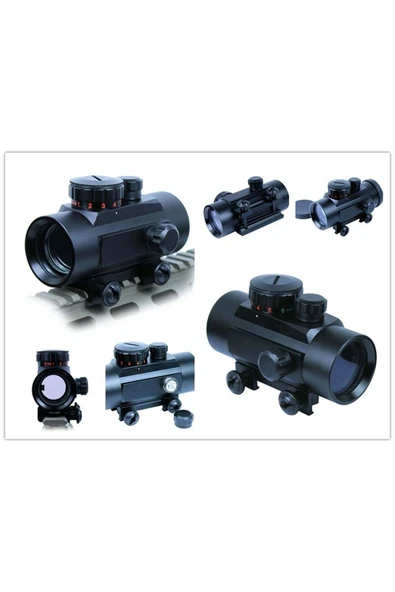 SPIKE Camethia 1x30 Kırmızı Nokta Nişangah Reddot – Dayanıklı Metal Gövde, Ayarlanabilir Parlaklık - 2