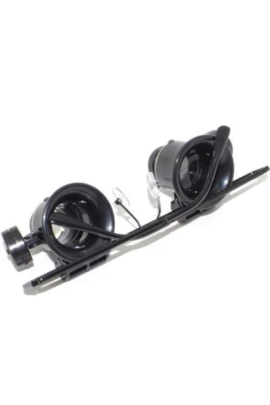 Comet No.9892a-ıı Gözlük Tip Kuyumcu Saatçi Çift Led Işıklı 20x Büyüteci - 4