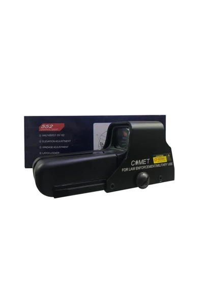 Comet Reddot 552 Noktalı Lazer Nişangah | Kırmızı & Yeşil Işık Seçenekli - 2