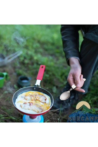 Nurcamp Katlanır Kaşık Çatal Bıçak Tirbuşon 4 Fonksiyon Seti - 4