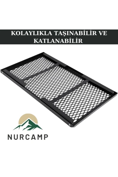 Nurcamp Ateş Üstü Izgara Büyük Boy - 3