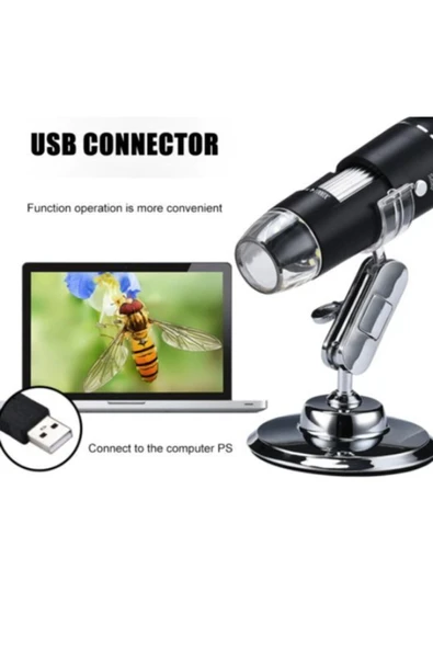 ELEKTROMALL 1600x Dijital Usb Mikroskop Zoom Büyüteç - Resim 6