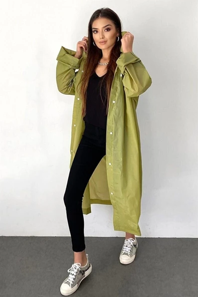 The Lavinia Unisex Su Geçirmez Eva Kumaş Yağmurluk - 4