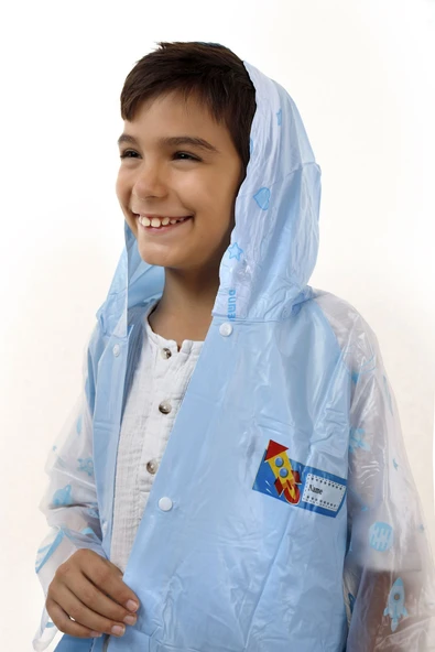 ESU ACCESSORY Karakter Cocuk Yağmurluk 10-13 Yaş - 4