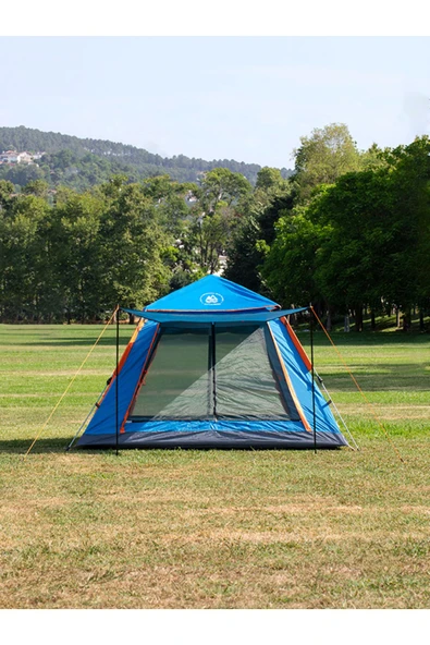 SHUFA 4 Tarafı Kare Tenteli Tam Otomatik Kamp Çadırı 240*240*155 - Resim 4