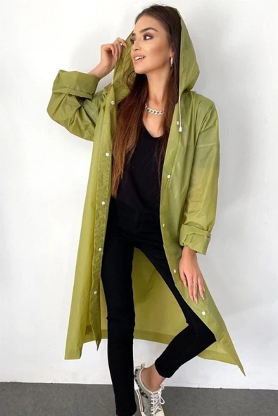 The Lavinia Unisex Su Geçirmez Eva Kumaş Yağmurluk - 3