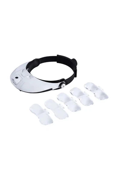 Bosile Kalıcı Makyaj Ipek Kirpik Işlemleri Için Çift Ledli Loop Gözlük Elea Çift Ledli Loop Gözlük - Resim 2