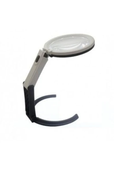 teknom Led Işıklı Masa Üstü Büyüteç Çalışma Büyüteci El Büyüteci - 2