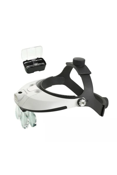 Nikula Başlık Tip Işıklı Büyüteç Mg81001-h ürün görseli