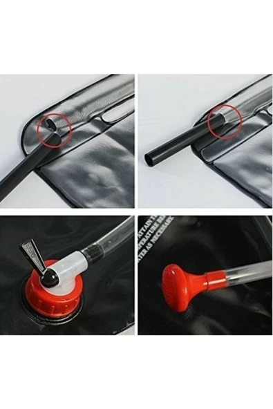 dreamtify Kamp Duşu Solar Shower Kamp Duşu 20 Litre - 3