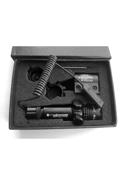 SPIKE Taktikal Kırmızı Renkli Işaretleyici Güçlü Lazer - 4