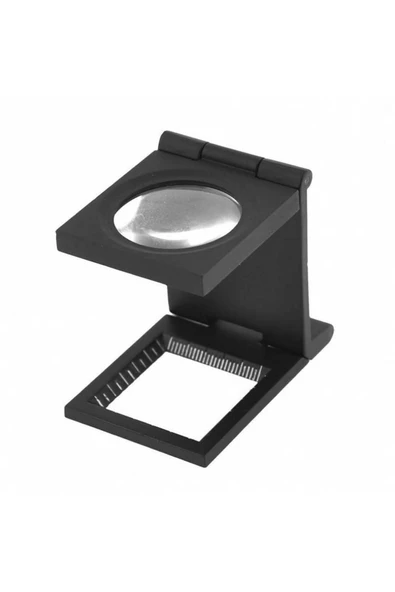 34center Led Işıklı Lup Mercek Metal Katlanır Ölçekli Kılıflı Işıklı Büyüteç - 7