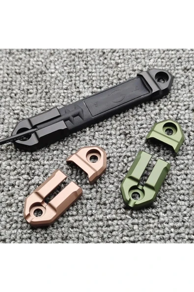 Bosile Taktik M600 M300  işık fener ST07  Pad anahtarı Mlok Keymod ray dağı - 2