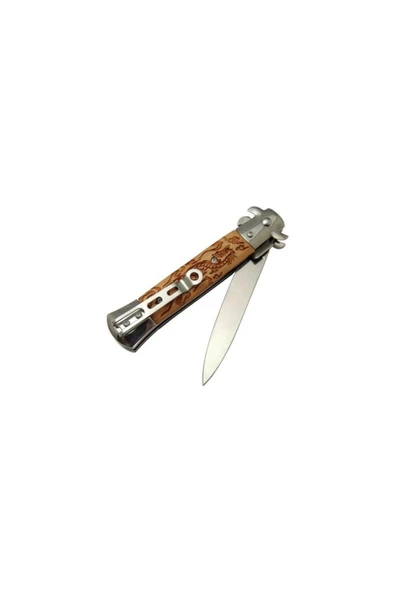 Nurcamp Ahşap Saplı Ejder Çakı FS-1246-1 - 2
