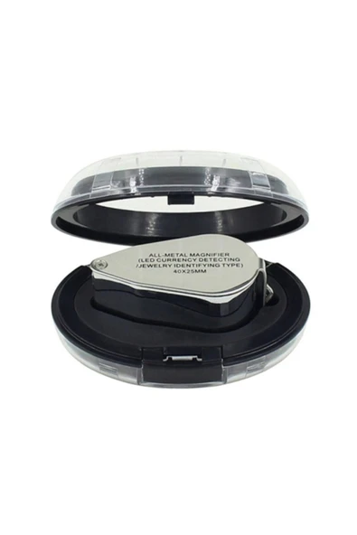 Hongkong 40x Büyütme Metal Lup 40xmetal