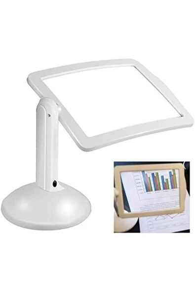 Bosile 3x 360 Derece Döndürme Ekranlı, Çok Fonksiyonlu Masaüstü Büyüteç - 7