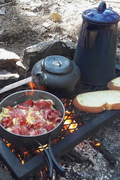 Nurcamp Ateş Üstü Izgara+çanta - 5