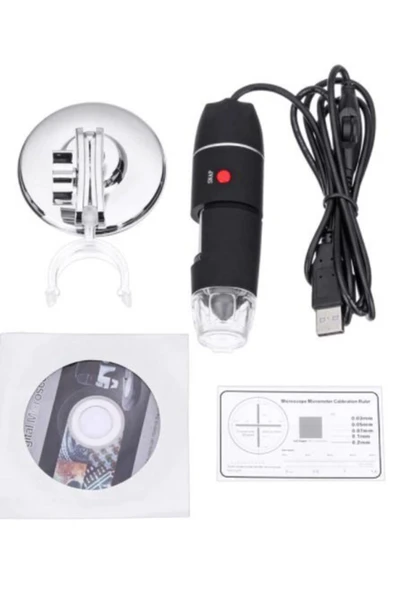 ELEKTROMALL 1600x Dijital Usb Mikroskop Zoom Büyüteç - Resim 4