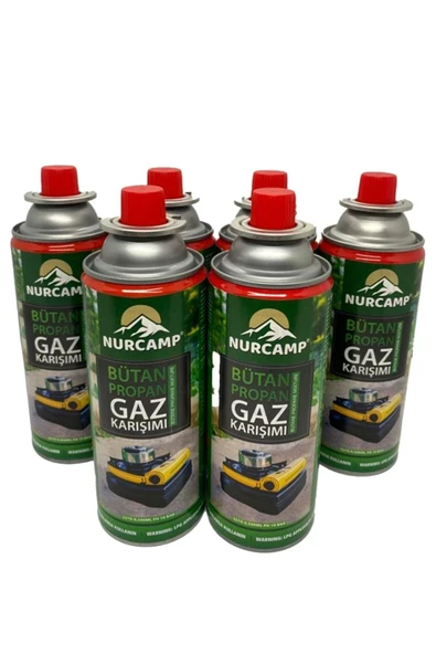 Nurcamp Bütan Propan Gaz Kartuşu 227gr - Resim 2