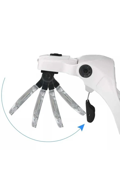 Pavone Kalıcı Makyaj Büyüteç Gözlük - Microblading Işıklı Loop Gözlük - 4