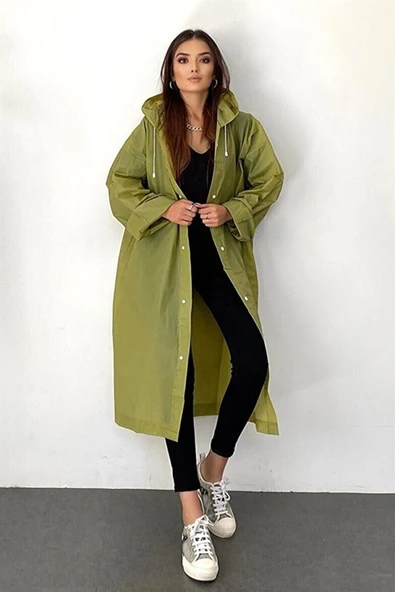 The Lavinia Unisex Su Geçirmez Eva Kumaş Yağmurluk - 2