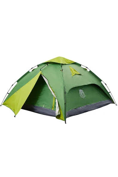 Nurcamp 8 Kişilik Çift Katmanlı Gölgelikli Kamp Çadırı 250x250x150 Cm - Resim 4