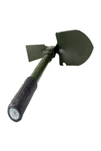 Bosile Mini Multi-fonksiyonel Askeri Katlanır Taşınabilir Kürek - 2