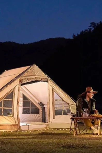 Nurcamp Friends Şişme Kamp Çadırı 8-10 Kişilik - 4