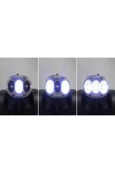 ART 3 Ledli Büyüteç Gözlük Kafa Büyüteci Işıklı 1.2x 1.8x 2.5x 3.5x - 4