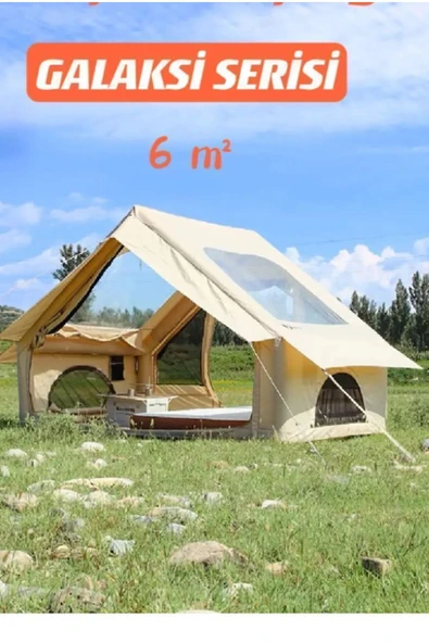 Nurcamp GALAKSİ SERİSİ 6 Metrekare Otomatik Şişme Çadır 300*200*210CM ürün görseli